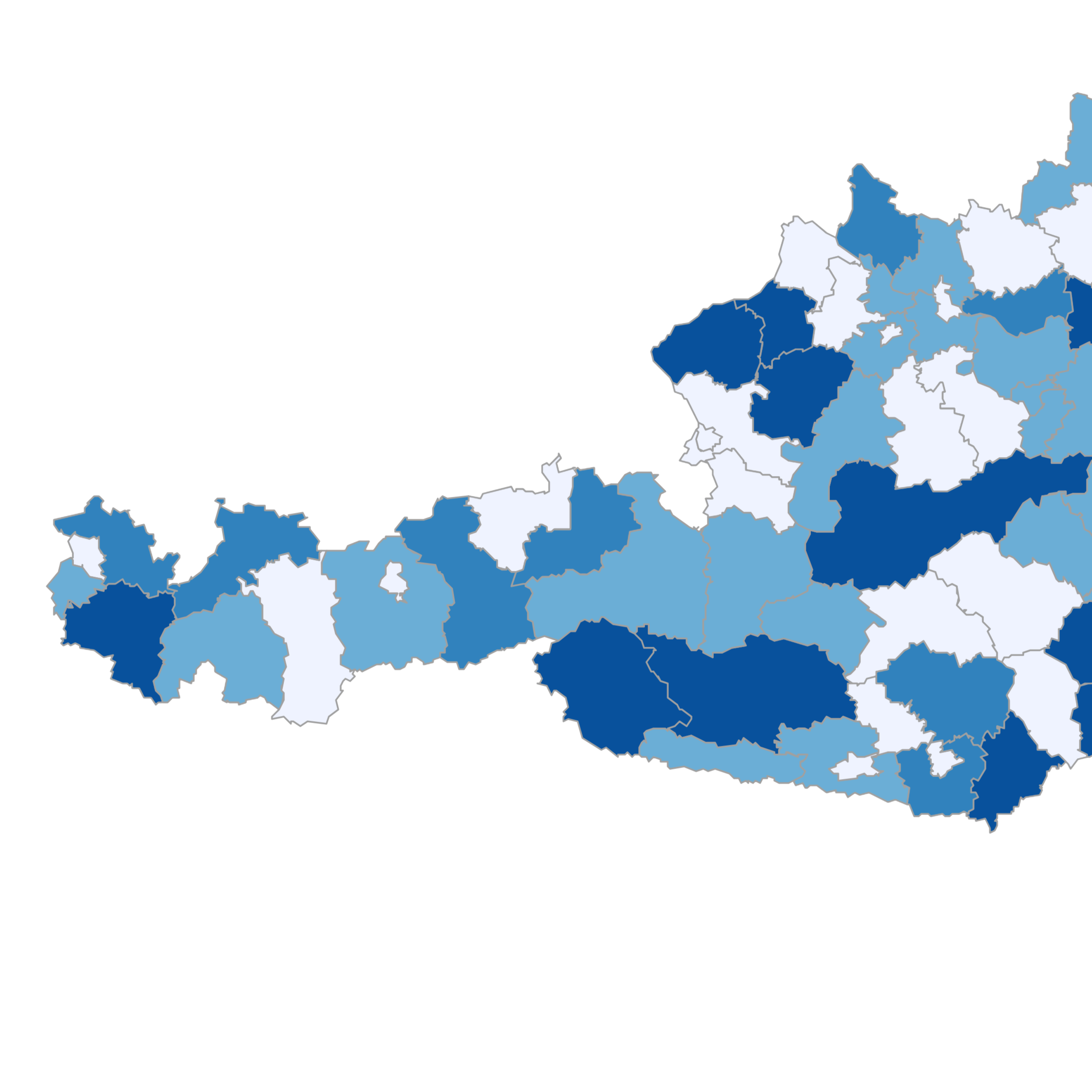 Österreich Heatmap